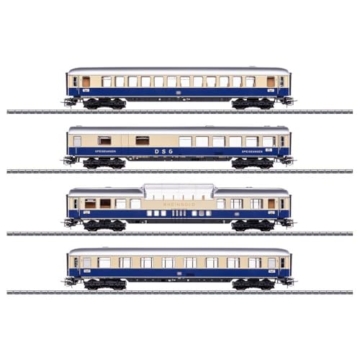 40852 H0 4er Set Personenwagen 'Rheingold', Tin Plate, DB, Ep. III - 3