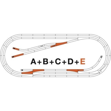 42023 H0 ROCO LINE Gleisset E - 1