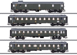 42514 H0 Schnellzugwagen-Set zur Dampflok BR 19.0, DR, Ep. III - 1