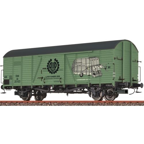 50499 H0 Gedeckter Güterwagen Glt A. Pöttinger, ÖBB, Ep. III - 1