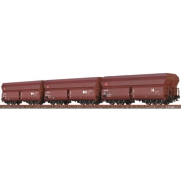 50678 Schüttgutwagen Fals 176 und Fals 186 der DB AG, Ep. V (3er-Set) - 1