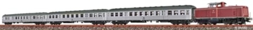 50898 H0 Zugset N 2570 mit BR 212 und Personenzug, DB, Ep. IV, DC-Sound-Extra - 1