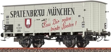 50987 H0 Gedeckter Güterwagen G10, DB, Ep.III 'Spatenbräu München' - 1