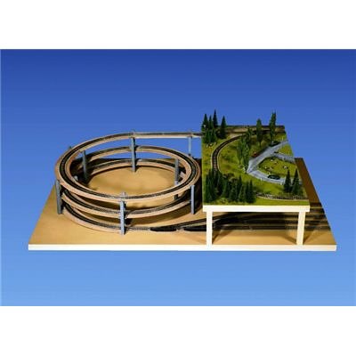 53027 - NOCH - Gleiswendel Grundkreis - N - 329/362 mm, 1-2-gleisig - 1