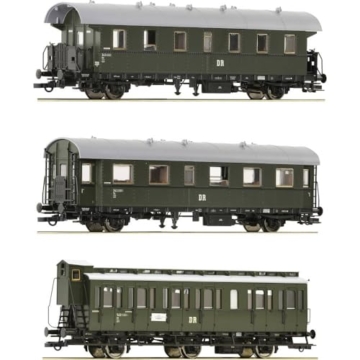 6200131 H0 3er Set Personenwagen, DR, Ep. III, Set 2 - 1
