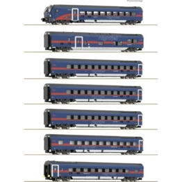 6260065 N 7er Set Personenwagen mit Steuerwagen 'Nightjet', ÖBB, Ep. VI - 1