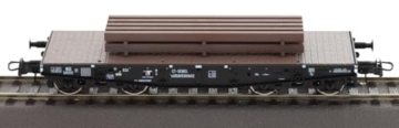 6600016 H0 3er Set Schwerlastwagen mit Ladegut, NS, Ep. III - 6