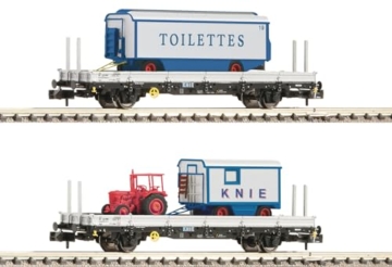6660030 N 2er Set Güterwagen 'Circus Knie', SBB, Ep.VI - 1