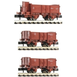 6660034 N er Set offene Güterwagen, FS, Ep.II-III - 1