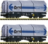 6660080 N 2er Set Teleskophaubenwagen, VTG, Ep. IV - 1