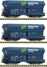 6660089 N 3er Set Selbstentladewagen Falns, VTG, Ep. VI 'Norske Skog' - 1