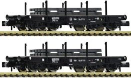 6660135 N 2er Set Schwerlast-Flachwagen, ÖBB, Ep. IV - 1