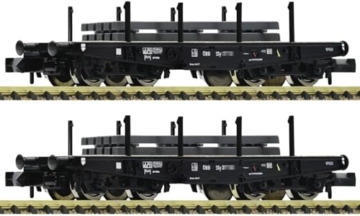 6660135 N 2er Set Schwerlast-Flachwagen, ÖBB, Ep. IV - 1