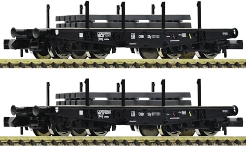 6660135 N 2er Set Schwerlast-Flachwagen, ÖBB, Ep. IV - 1