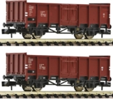 6660138 N 2er Set Offene Güterwagen, DR, Ep. IV - 1