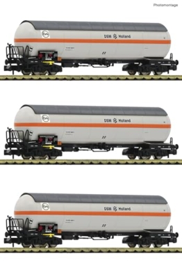 849119 N 3er Set Druckgaskesselwagen Zags, DBAG, Ep.V 'Eva/DSM Holland' - 1