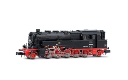 Arnold HN2598 DR, Dampflokomotive 95 0024, ölbefeuert, mit umgebautem Sandkasten, Episode IV, Schwarz/Rot