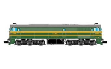 ARNOLD HN2634 ALSA, Diesellokomotive 2150, grün-gelbe Lackierung, epVI Diesellokomotive - 1
