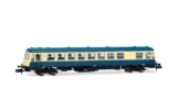 ARNOLD HN2696 DB, vierachsiger Dieseltriebwagen BR 627.0, blau/beige Lackierung, Ep. IV, Modellbahn-Diesellokomotive, ab 14 Jahren - 1