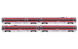 ARNOLD HN3512 FS Trenitalia, Frecciarossa ETR 1000 New Livery, Zusatzset, 4 Elemente, ep.VI Coach Packs - 1