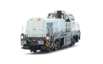 ARNOLD TT HN9058 DB/NorthRail, 4-achsige Diesellokomotive Vossloh DE 18, graue Lackierung, Ep. VI Elektrolokomotive - 2