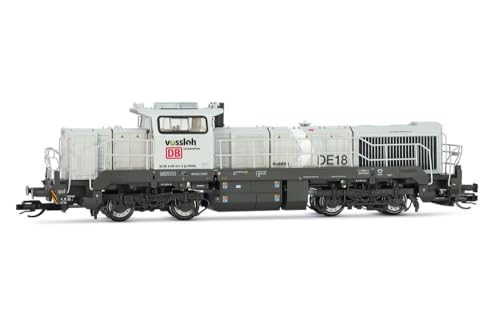 ARNOLD TT HN9058 DB/NorthRail, 4-achsige Diesellokomotive Vossloh DE 18, graue Lackierung, Ep. VI Elektrolokomotive - 1