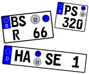 A*U*D*I A4 B9 Avant Kombi Scuba Blau Ab 2015 H0 1/87 Herpa Modell Auto mit individiuellem Wunschkennzeichen - 4