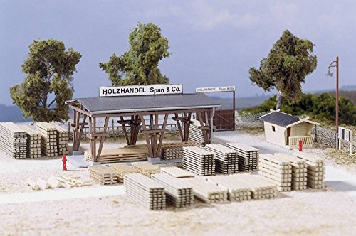 Auhagen 11353 H0 Holzhandlung - 1