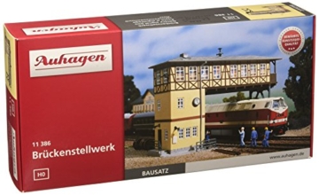 Auhagen 11386 Gantry Signal Box Modellierset - 1