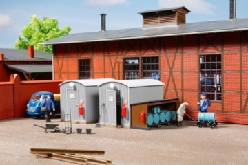 Auhagen 11478 H0 Wellblechschuppen Öllager - 2