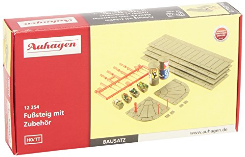 Auhagen 12254 - Fußsteig mit Zubehör - 1