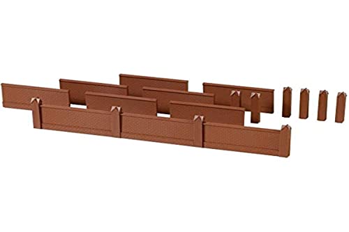 Auhagen 41623.0 - Einfriedung, Gesamtlänge, 620 mm, bunt - 1