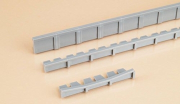 Auhagen 43588.0 - Bahnsteigkanten 6 mm, bunt - 1