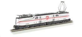 Bachmann 65204 Industries GG1 Electric DCC Ready PRR Silber mit rotem Streifen Congressional #4866 HO Scale Train Car - 1