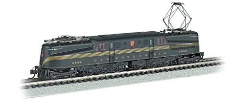 Bachmann Industries Gg 1 Dcc Ready Electric Prr #4842 N-Scale Locomotive, Brunswick Green 5 Stripe - 1