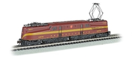 Bachmann Industries Gg 1 Dcc Ready Electric Prr 4876 N-Scale Locomotive, Tuscan 5 Stripe - 1