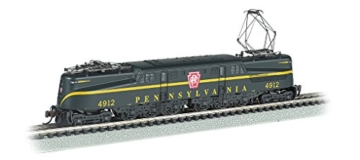 Bachmann Industries Gg 1 Dcc Ready Electric Prr 4912 N-Scale Locomotive, Brunswick Green Single Stripe - 1