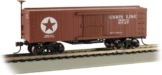 Bachmann Spur H0 Old Time Wood Boxcar Union Line - 1