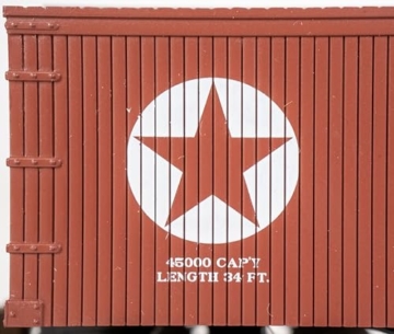 Bachmann Spur H0 Old Time Wood Boxcar Union Line - 2