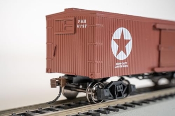Bachmann Spur H0 Old Time Wood Boxcar Union Line - 4