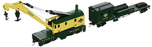 Bachmann Trains – 250 Tonnen Dampfkran & Ausleger-Tender – Lesbar – HO-Skala - 1