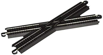 Bachmann Trains 44440 Snap-Fit E-Z Track 30 Degree Crossing (1/Card-Steel Alloy Rail with Black Roadbed-HO Scale - 2
