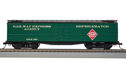 Bachmann Trains - 50' Express Reefer - Railway Express Agency #350 - HO Scale - 2