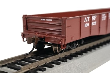 Bachmann Trains - Gondel mit fallendem Ende, 127 cm, ATSF (Santa FE) - HO-Skala - 3