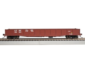 Bachmann Trains - Gondel mit fallendem Ende, 127 cm, ATSF (Santa FE) - HO-Skala - 5