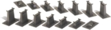 Bachmann Züge 14 PC. E-Z Track Graduated Pier Set - 1