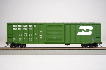 Bachmann Züge - Box aus dem Auto mit blinkendem Ende des Zuges 50' Zug Device - Burlington Northern - HO Scale - 2