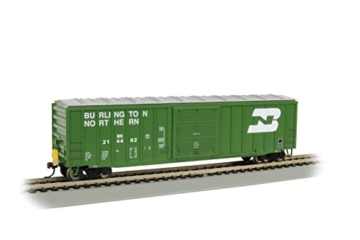 Bachmann Züge - Box aus dem Auto mit blinkendem Ende des Zuges 50' Zug Device - Burlington Northern - HO Scale - 1