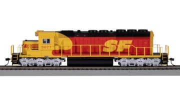 Bachmann Züge – SD40-2 DCC Sound Value ausgestattete Diesellokomotive – Santa FE #5077 (rot & gelb) – HO-Skala - 2