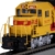 Bachmann Züge – SD40-2 DCC Sound Value ausgestattete Diesellokomotive – Santa FE #5077 (rot & gelb) – HO-Skala - 5